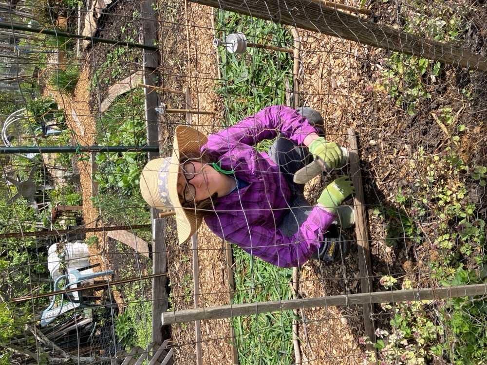 Kara Smith, eco-garden coach and founder of The Garden Pixie